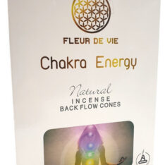 Encens fleur de vie - chakra energy - cône backflow - Esoterix