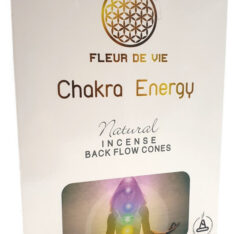 Encens fleur de vie - chakra energy - cône backflow - Esoterix