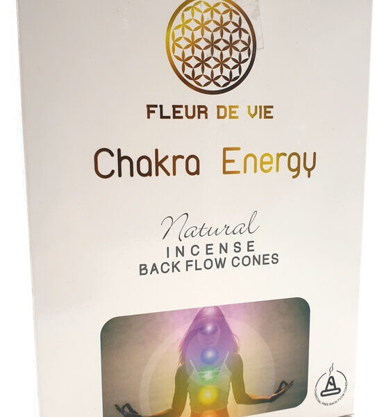 Encens fleur de vie - chakra energy - cône backflow - Esoterix