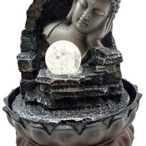 Fontaine à eau Bouddha couché - Résine - Esoterix - Objets bien-être