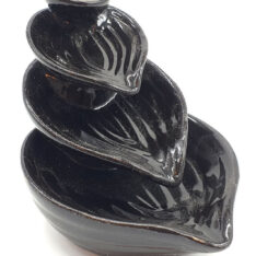 Fontaine à encens backflow - cascade feuille - Esoterix - Objets bien-être