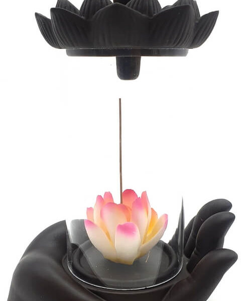 Fontaine à encens backflow - lotus - Esoterix - v