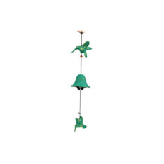 Jouet du vent en fonte Colibri vert - Aromandise - Objets bien-être