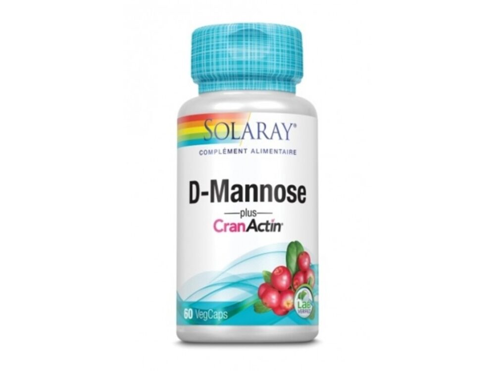 D-Mannose - 60 capsules - Solaray