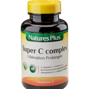 Super C complex - 60 comprimés - Nature's plus - Energie-fatigue - immunité - Les vitamines - Vitalité