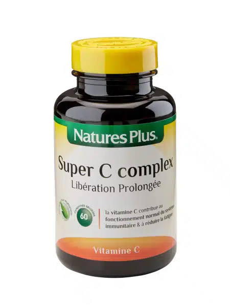 Super C complex - 60 comprimés - Nature's plus - Energie-fatigue - immunité - Les vitamines - Vitalité