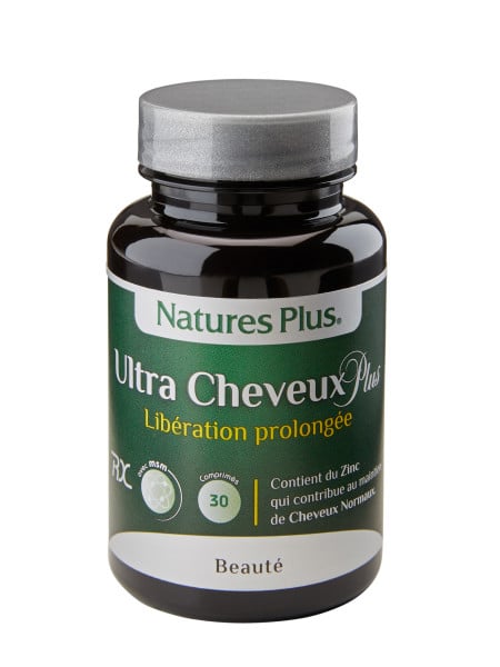 Ultra cheveux plus - 30 gélules - Nature's plus