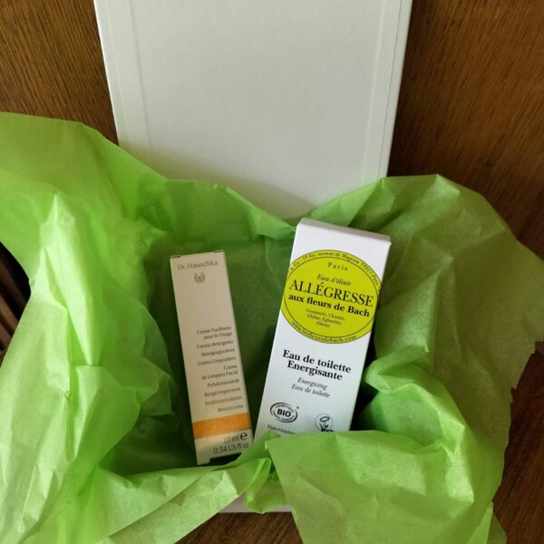 Coffret Allégresse - Eau de toilette Allégresse - 30 ml + Crème purifiante miniature Dr Hauschka