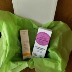 Coffret Audace - eau de parfum audace de Bach 30 ml + Crème purifiante Dr Hauschka miniature