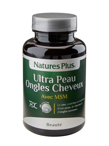 Ultra peau ongles cheveux - 60 comprimés - Nature's plus