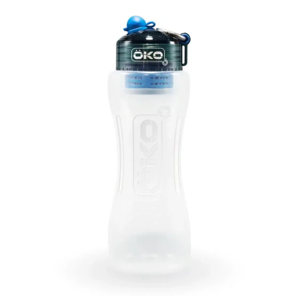 Gourde filtrante - 1 litre - Bleue - Okö - Eau et fontaines
