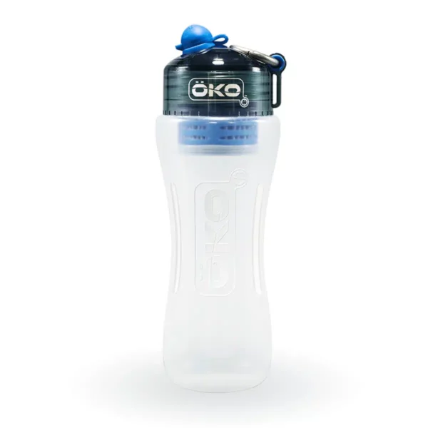 Gourde filtrante - 650 ml - Bleue - Okö - Eau et fontaines