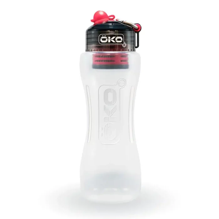 Gourde filtrante - 1 litre - Rouge - Okö - Eau et fontaines