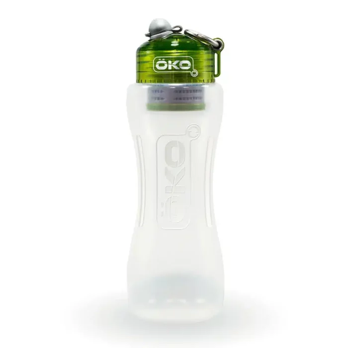 Gourde filtrante - 1 litre - Vert - Okö - Eau et fontaines