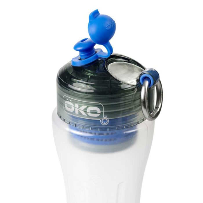 Gourde filtrante - 1 litre - Bleue - Okö - Eau et fontaines