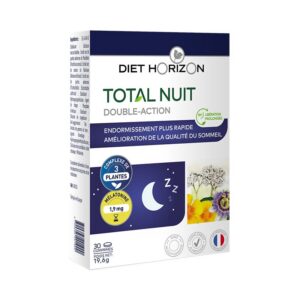 Total nuit - 30 comprimés - Diet horizonbv- Sommeil
