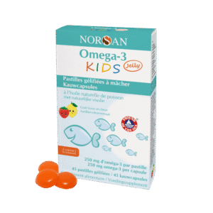 Oméga 3 kids jelly - 45 pastilles - Norsan