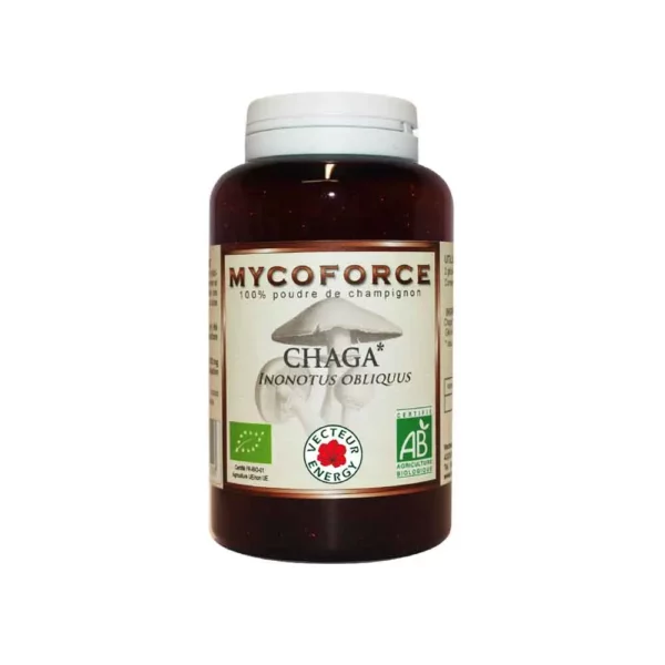 Chaga - Mycospagyrie - 150 gélules - Vecteur energy - Les champignons