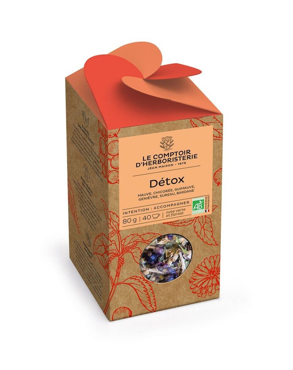 Tisane-detox-vrac-50g-Comptoir d'herboristerie