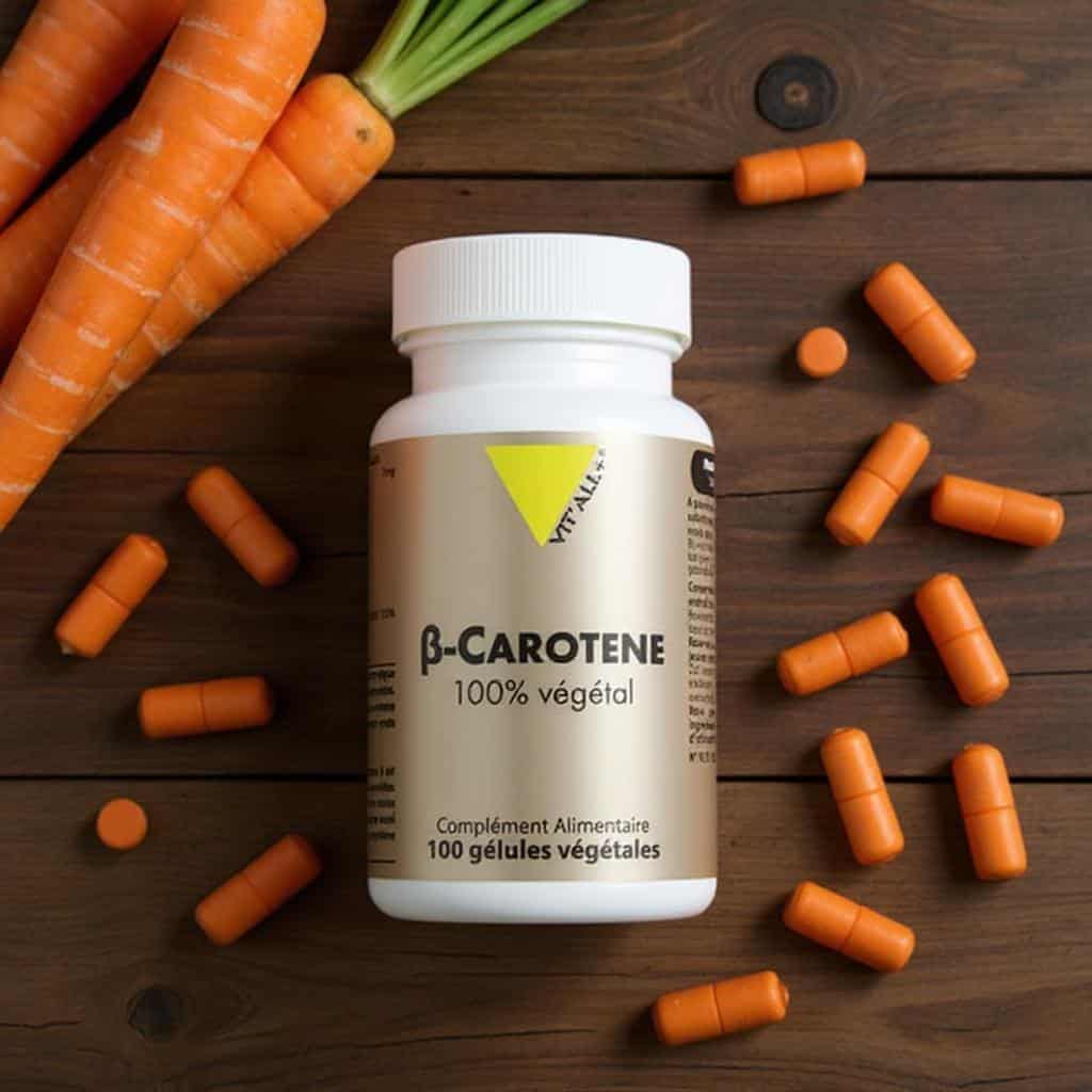 se protéger du soleil avec le bêta-carrotène naturelle