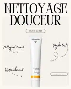 baume lacté hydratant et démaquillant