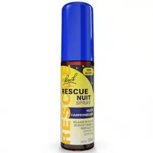 Rescue® Spray Nuit sans alcool - 20 ml - Bach original
