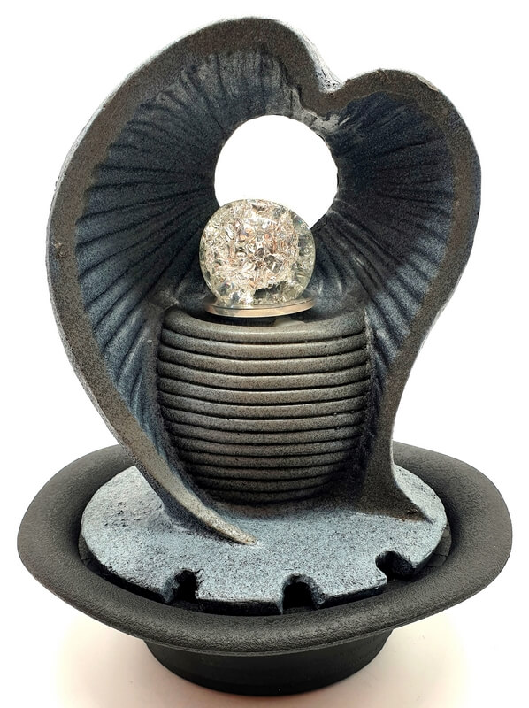 Fontaine Résine cœur