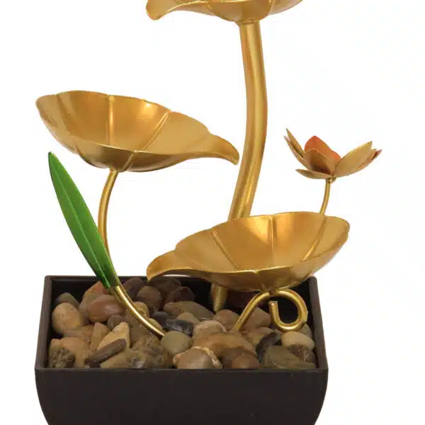 Fontaine Résine Fleurs de Forêt