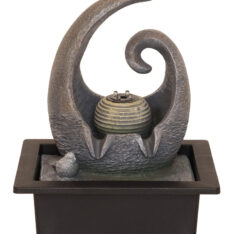 Fontaine résine spirale