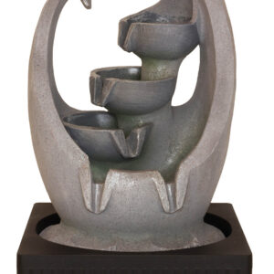 Fontaine Résine Arche Spirale