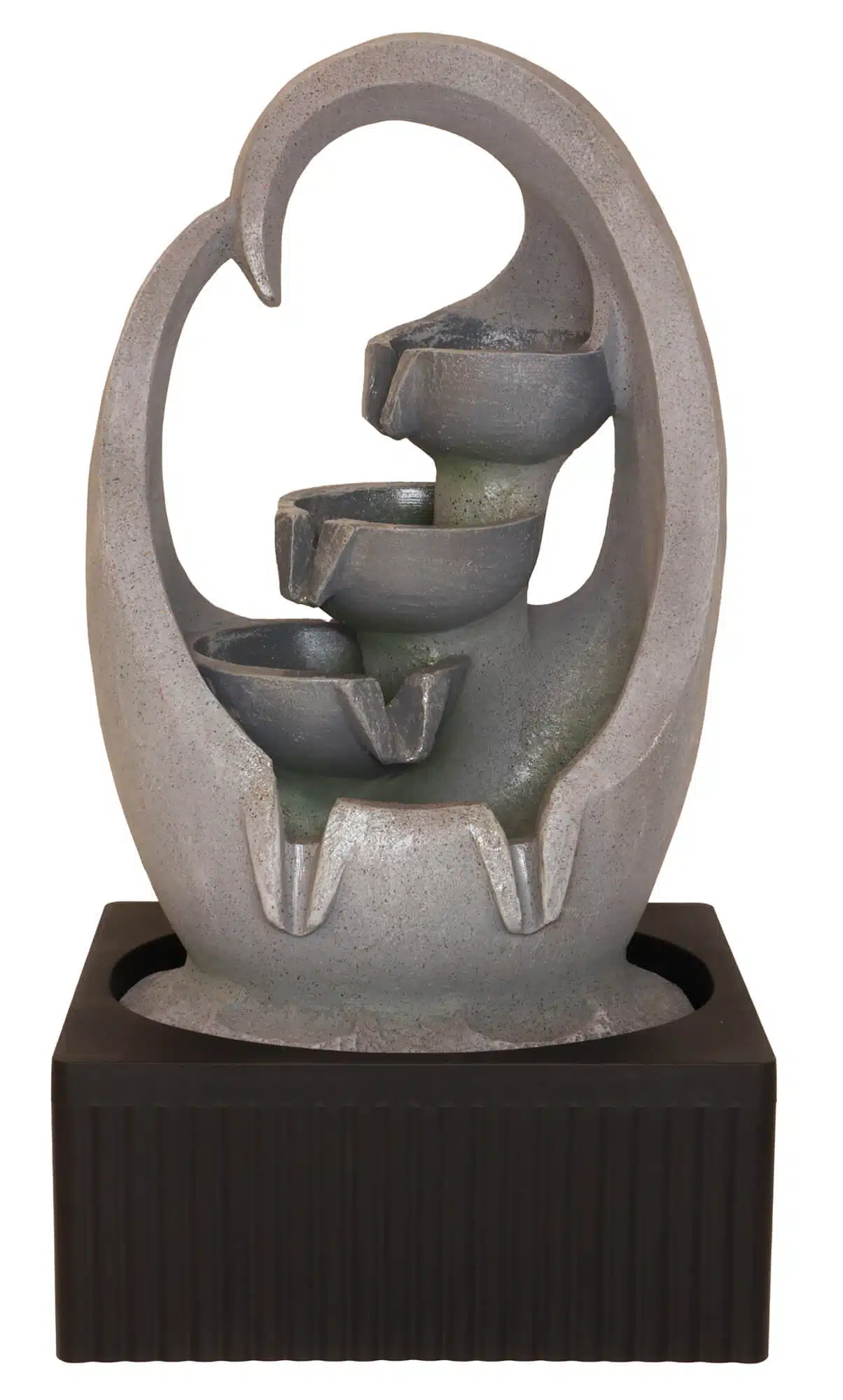 Fontaine Résine Arche Spirale