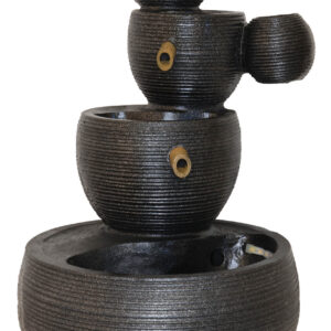 Fontaine Résine Cascade Bambou