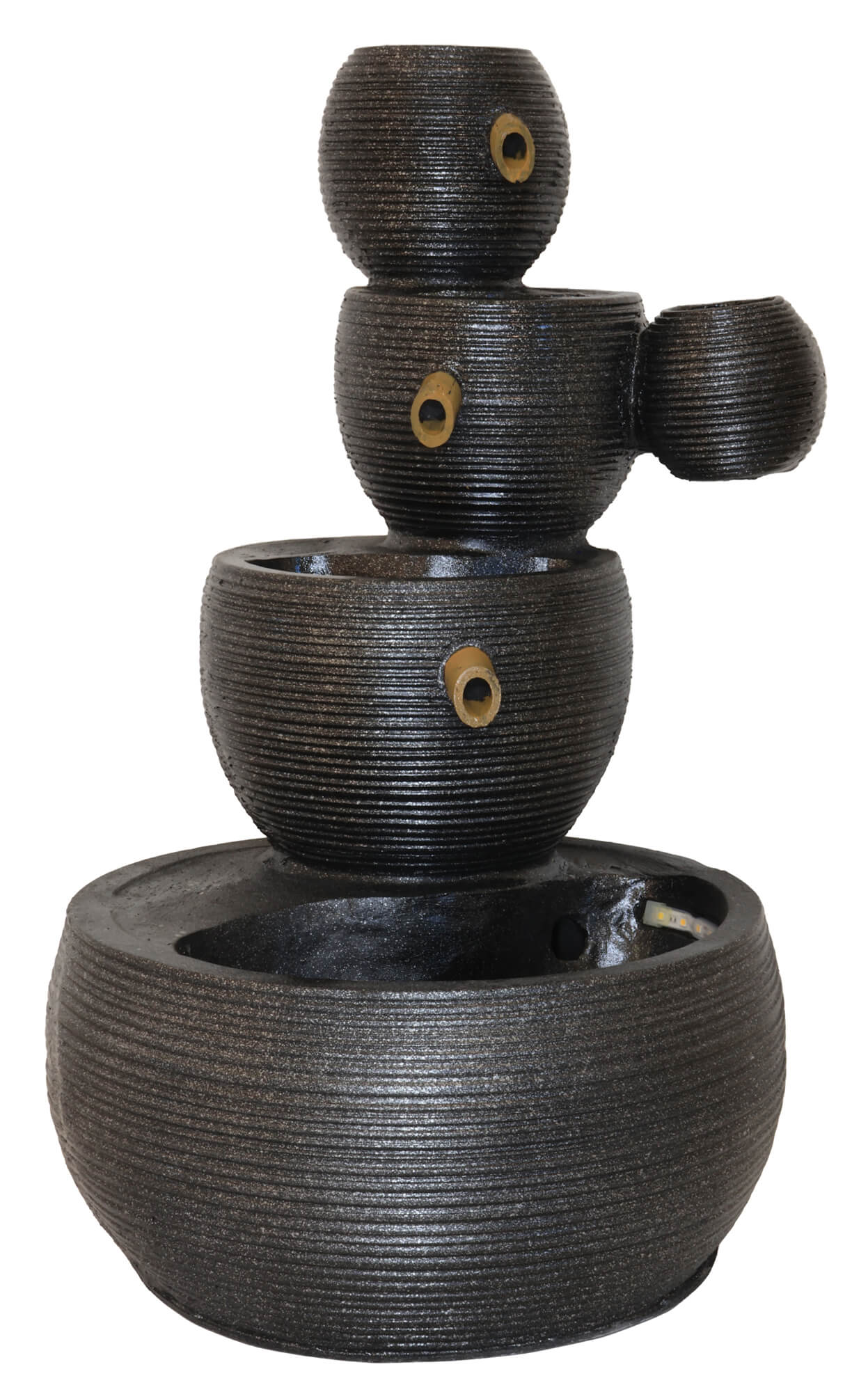 Fontaine Résine Cascade Bambou