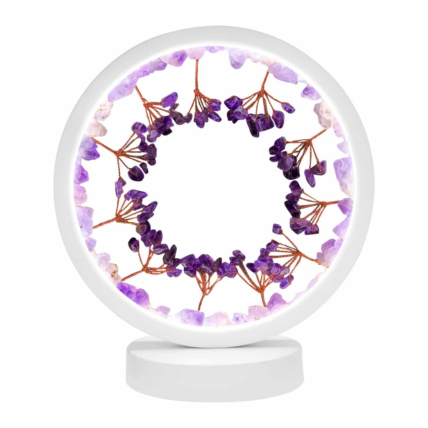 LAMPES LED EN PIERRE NATURELLES Arbre de vie – Image 5