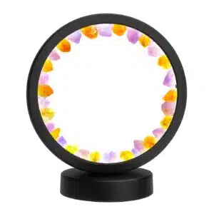 Lampes LED en pierres naturelles