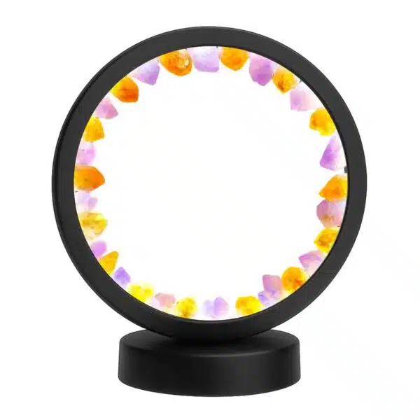 Lampes LED en pierres naturelles