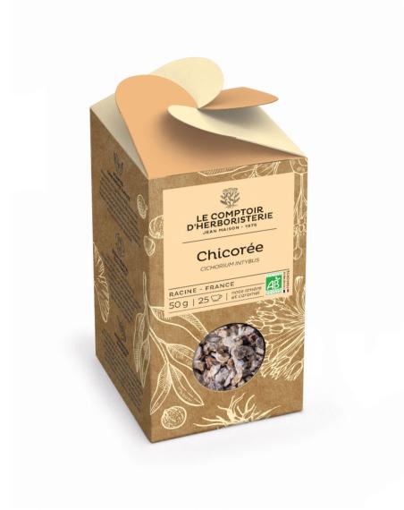 Chicorée racine - vrac 50g - Le comptoir d'herboristerie