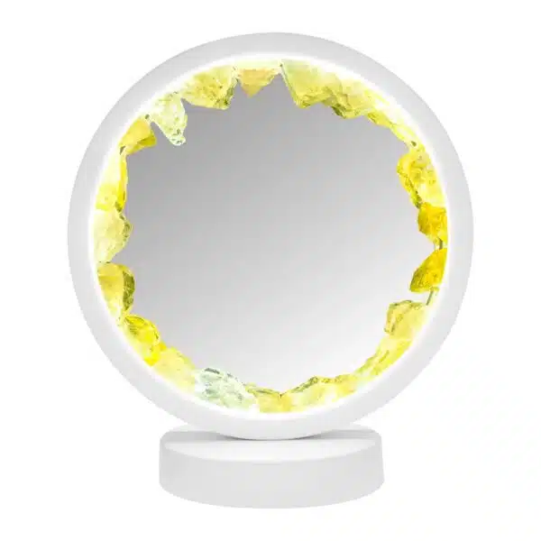 Lampe miroir en pierre naturelle