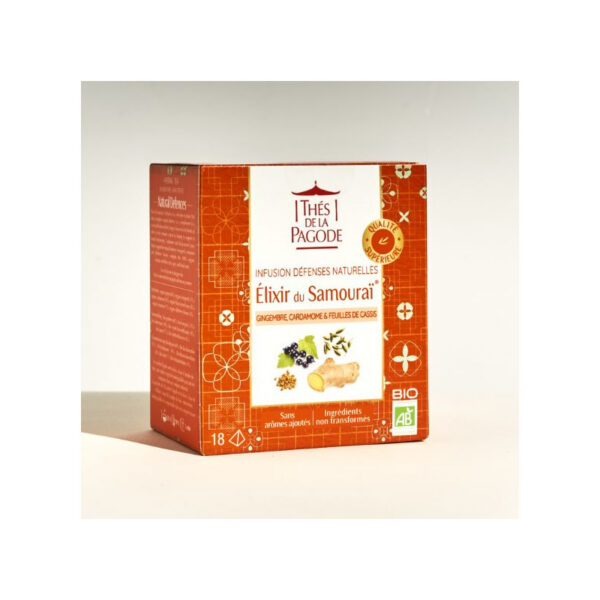 Elixir du samouraï - 18 infusettes - Thé de la pagode
