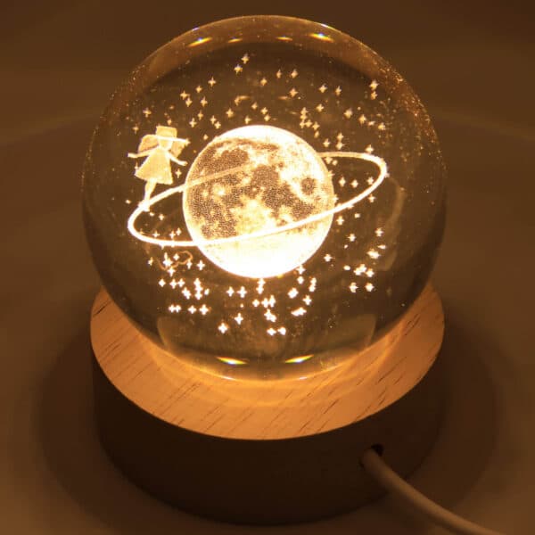 Veilleuse USB Saturne