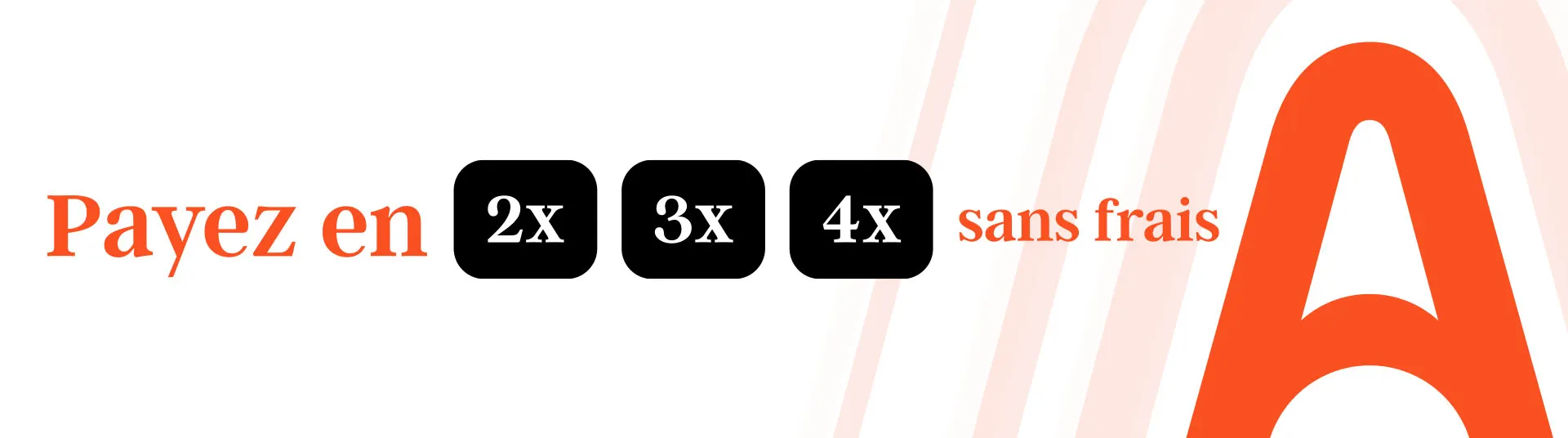 paiements en plusieurs fois sur vos produits bien-être. 2x / 3x / 4x sans frais avec ALMA